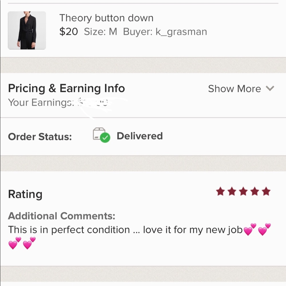 Thanks for the 5 star ⭐️review!